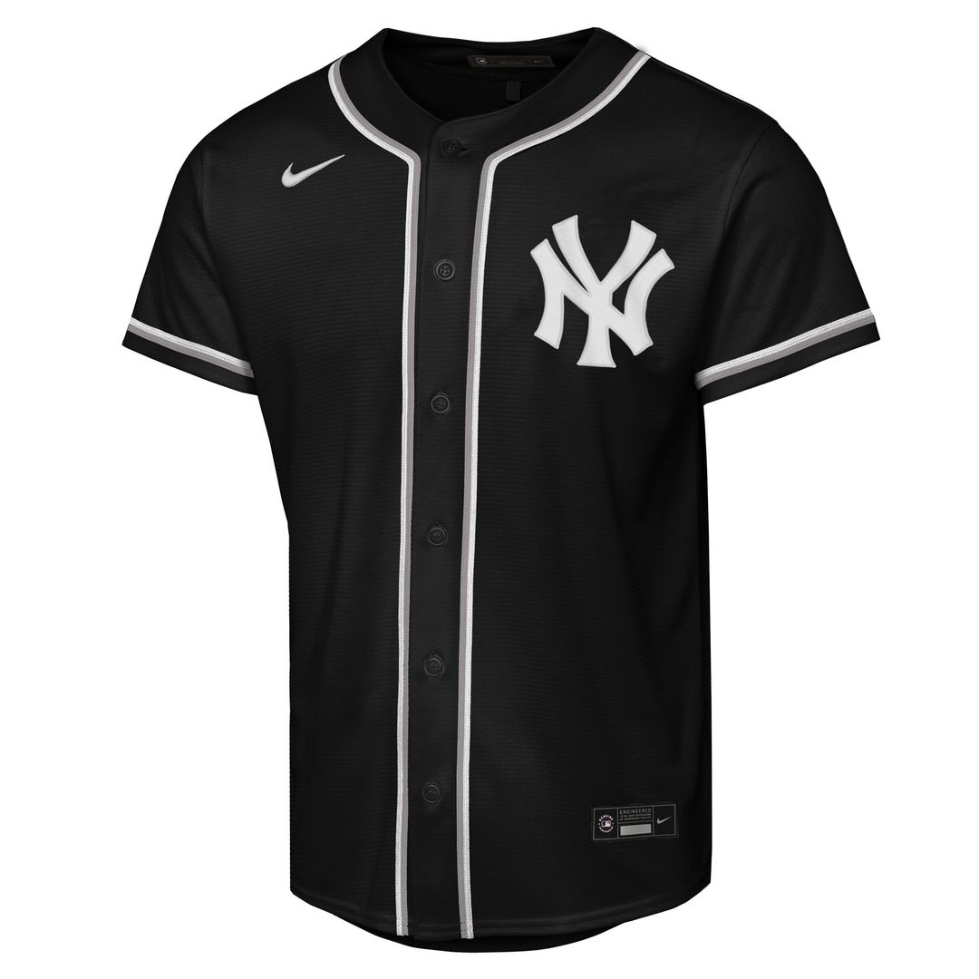 New York Yankees Aaron Judge Nike Youth Fashion Replica Player Jersey - Black