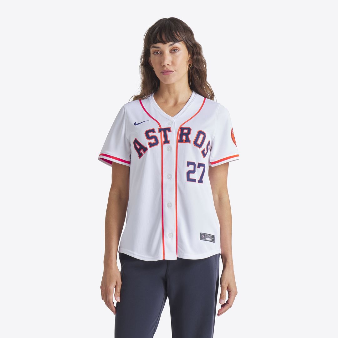 Houston Astros Jose Altuve Nike Women's Home Limited Player Jersey - White