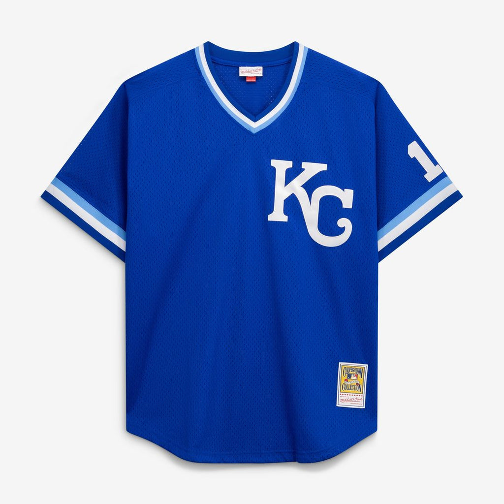 Kansas City Royals Bo Jackson Mitchell & Ness Cooperstown Big & Tall Mesh Batting Practice Jersey - Royal