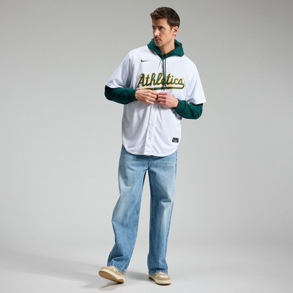 Athletics Nick Kurtz Nike Home Replica Jersey - White