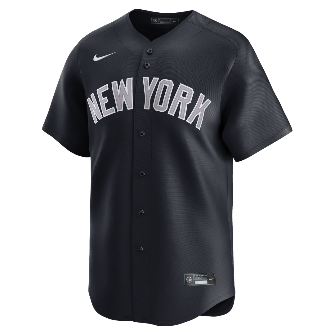 New York Yankees Aaron Judge Nike Road Limited Player Jersey - Gray