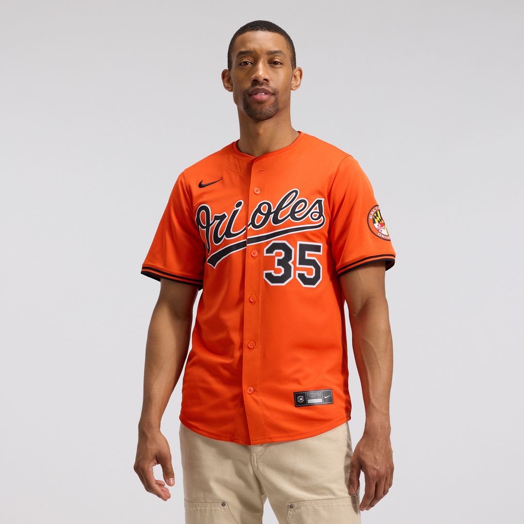 Baltimore Orioles Adley Rutschman Nike Road Limited Player Jersey - Gray