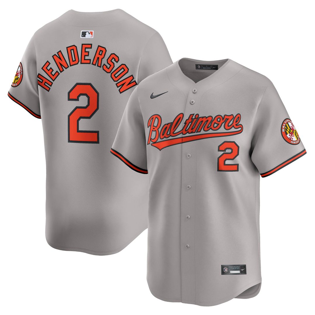 Baltimore Orioles Gunnar Henderson Nike Limited Player Jersey - White