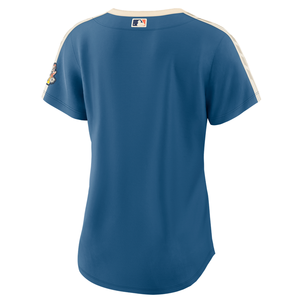 Milwaukee Brewers Nike Women's 2026 City Connect Stadium Jersey - Mineral Blue