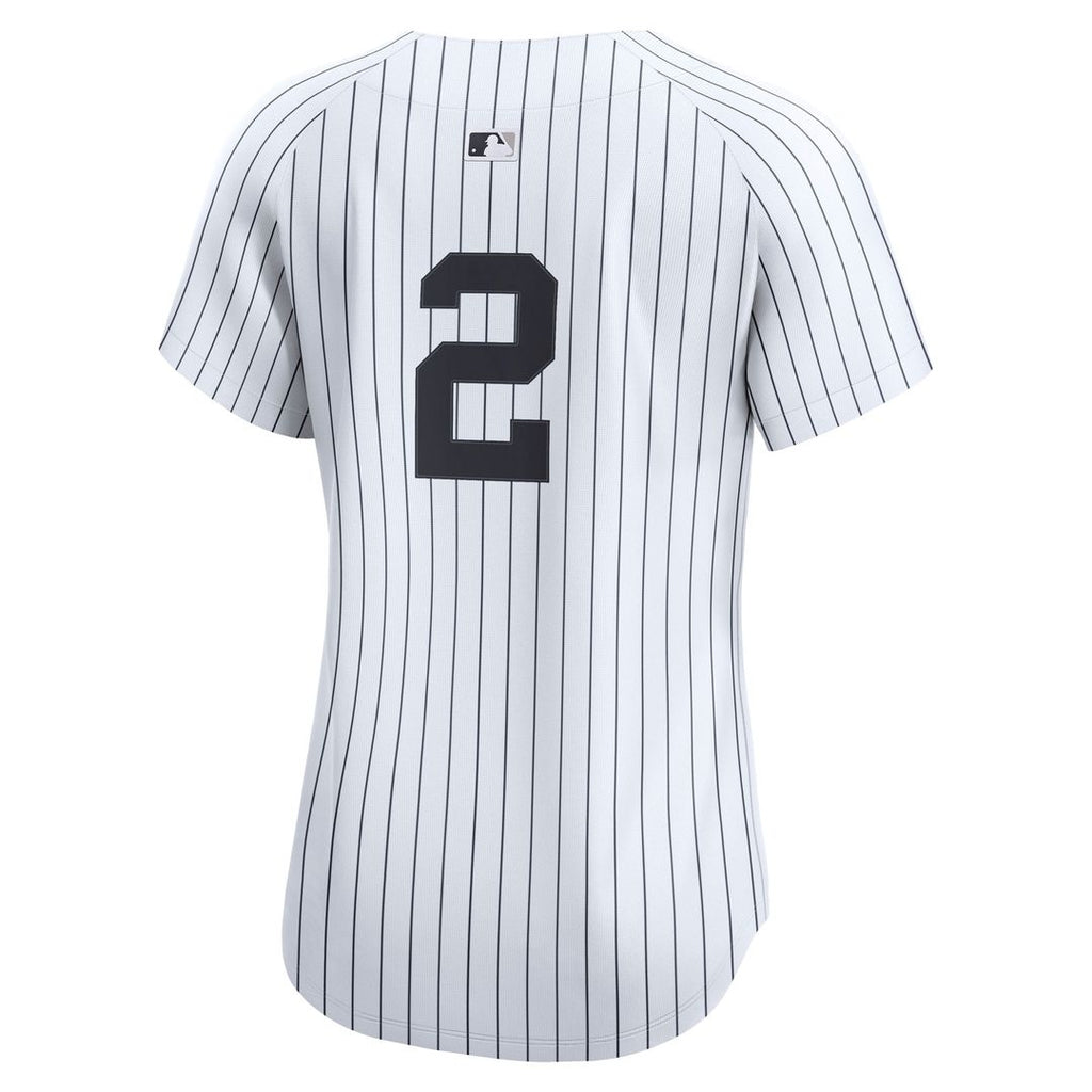 New York Yankees Derek Jeter Nike Women's Home Limited Jersey - White
