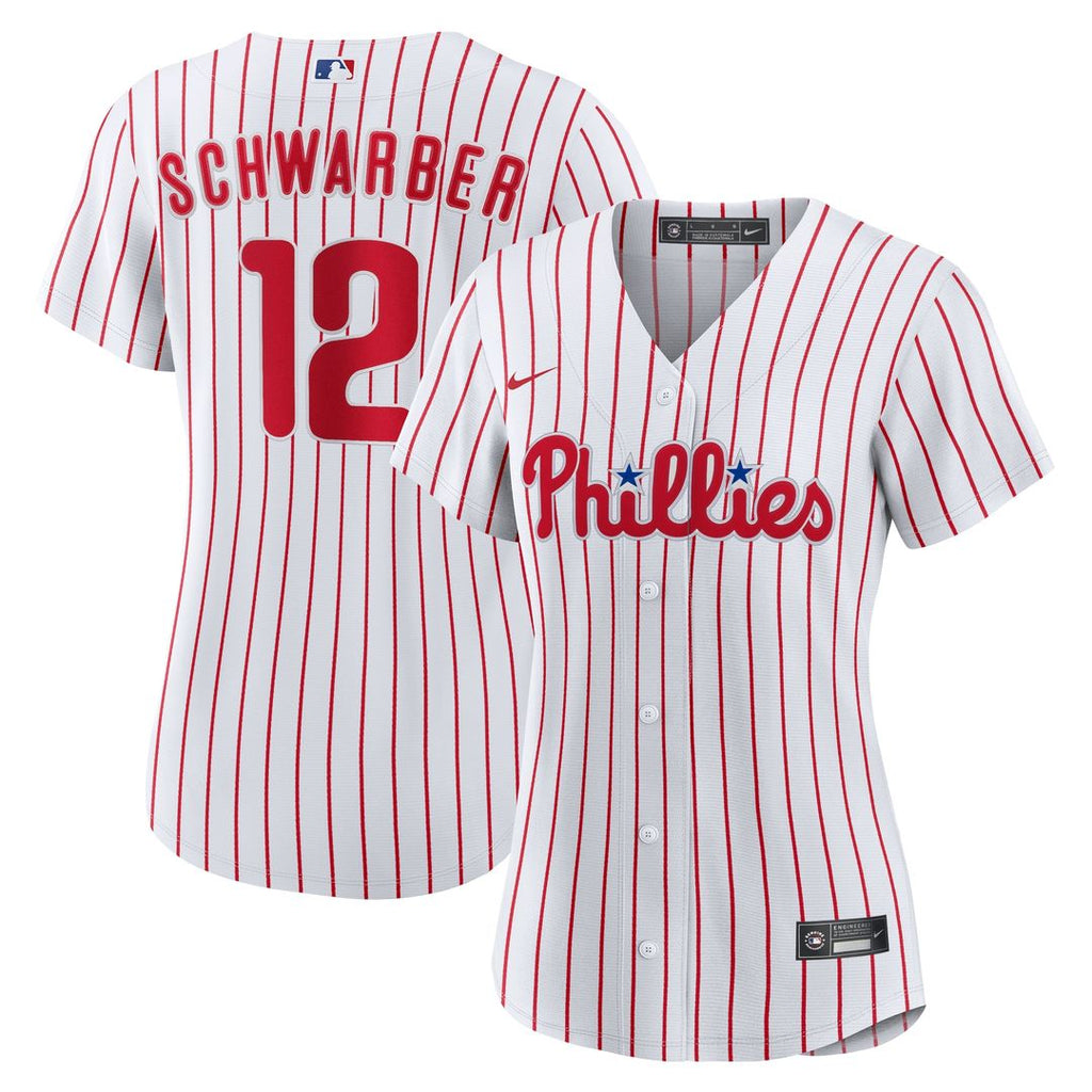 Philadelphia Phillies Kyle Schwarber Nike Women's Home Replica Jersey - White