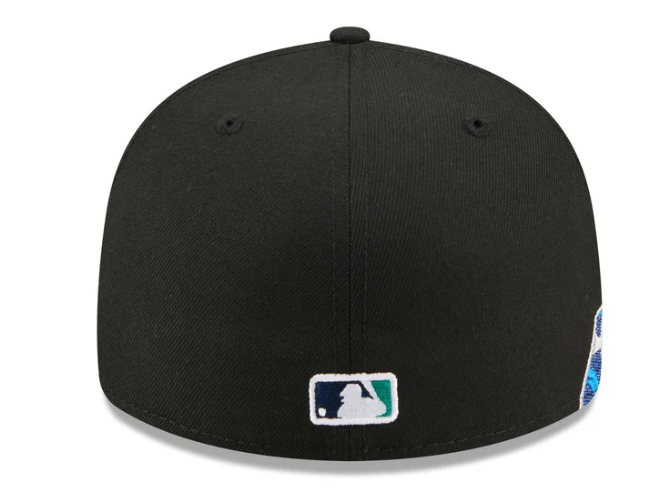 Seattle Mariners MLB Waves 59FIFTY Fitted New Era Black/White