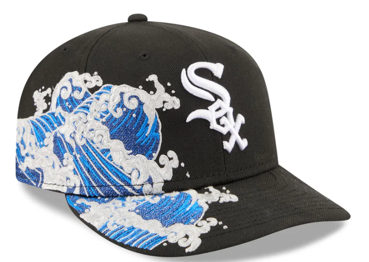 Chicago White Sox MLB Waves 59FIFTY Fitted New Era Black/White