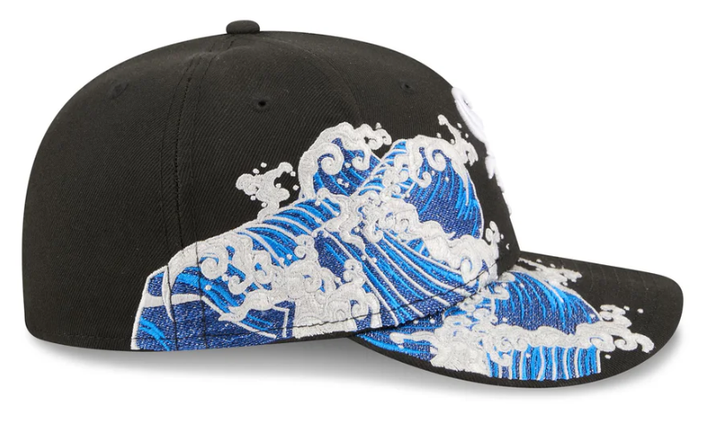 Chicago White Sox MLB Waves 59FIFTY Fitted New Era Black/White