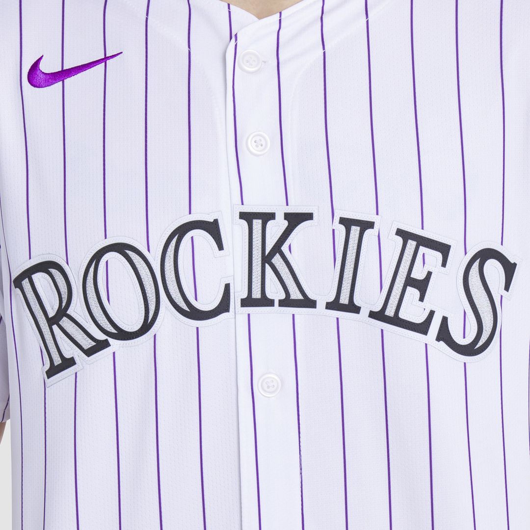 Colorado Rockies Nike Home Limited Player Jersey - White