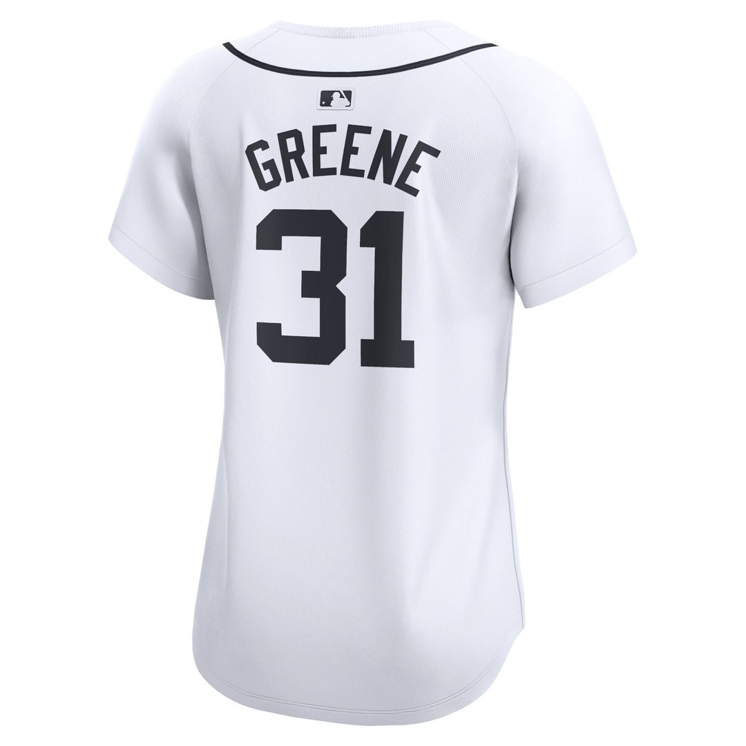 Detroit Tigers Riley Greene Nike Women's Home Limited Player Jersey - White