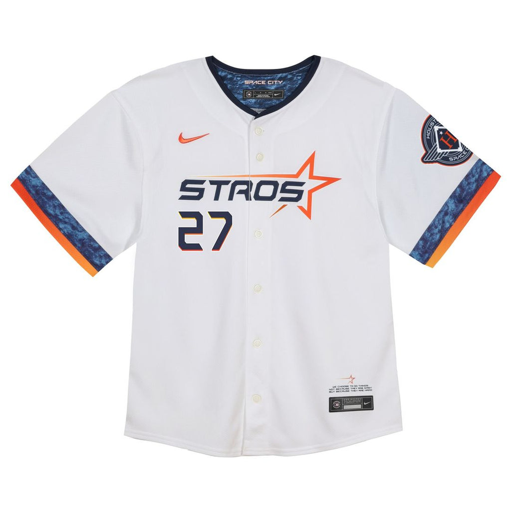 Houston Astros Jose Altuve Nike Toddler City Connect 2025 Limited Jersey - White
