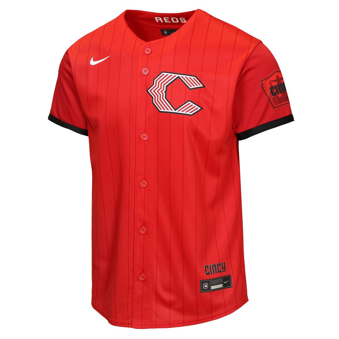 Cincinnati Reds Nike Youth 2026 City Connect Stadium Jersey - Red
