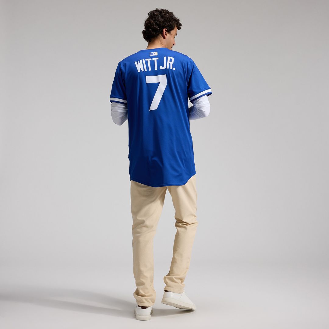 Kansas City Royals Bobby Witt Jr. Nike Alternate 2 Elite Player Jersey - Royal