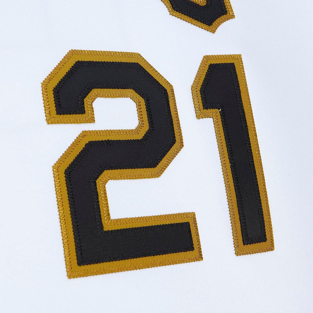 Pittsburgh Pirates Roberto Clemente Mitchell & Ness Cooperstown Authentic Jersey - White