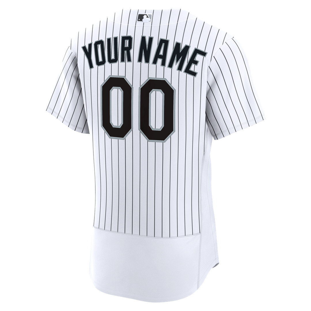 Chicago White Sox Nike Home Authentic Custom Jersey - White
