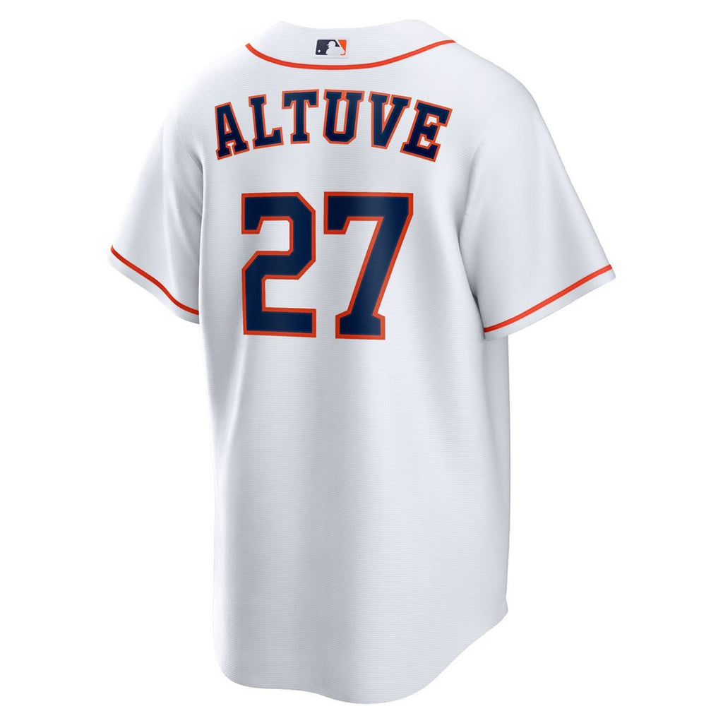 Houston Astros Jose Altuve Nike Home Replica Player Name Jersey - White