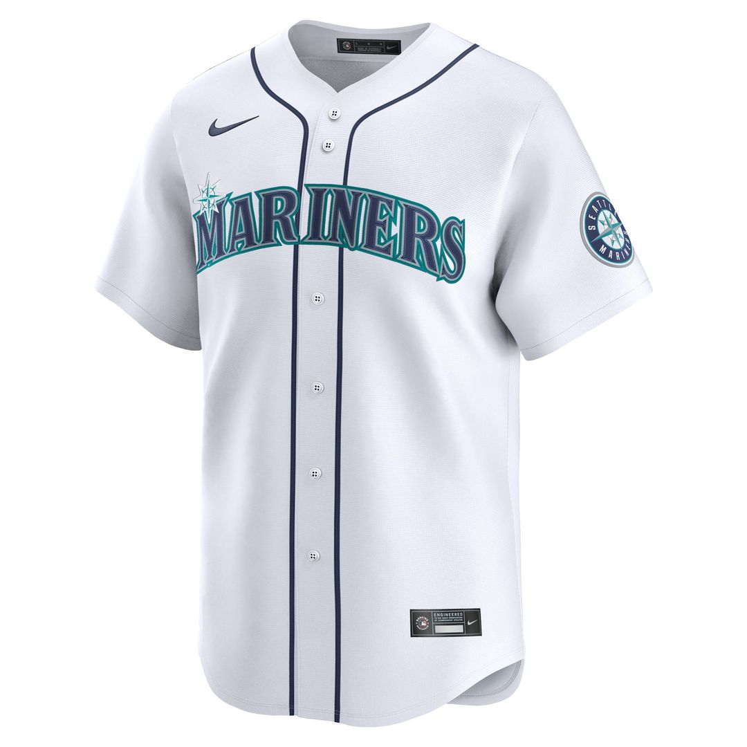 Seattle Mariners Nike Home Limited Pick - A - Player Retired Roster Jersey - White