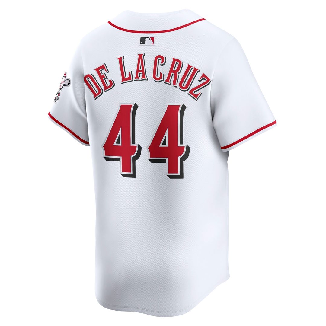 Cincinnati Reds Elly De La Cruz Nike Road Limited Player Jersey - Gray