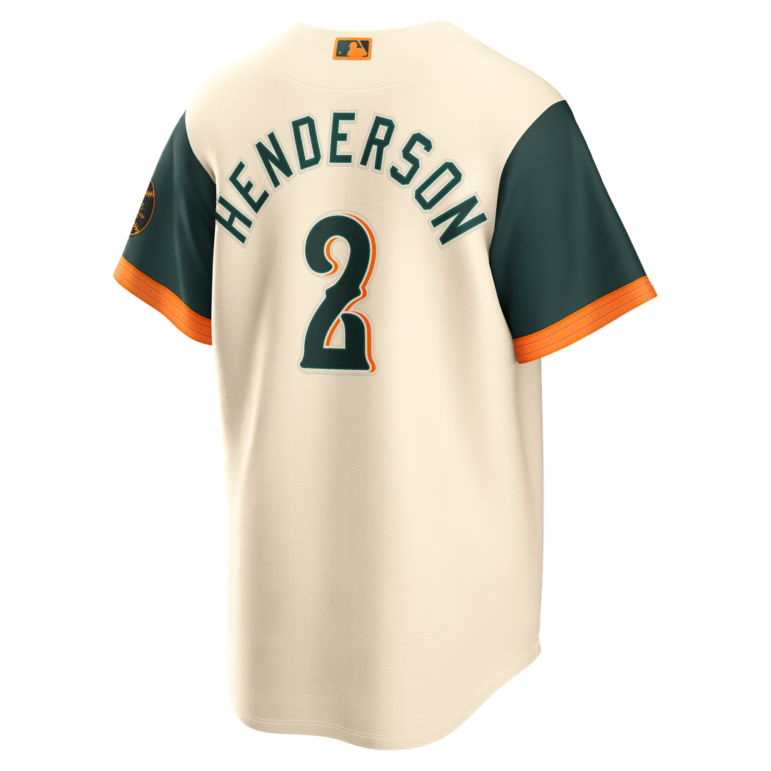 Baltimore Orioles Gunnar Henderson Nike 2026 City Connect Stadium Jersey - Cream