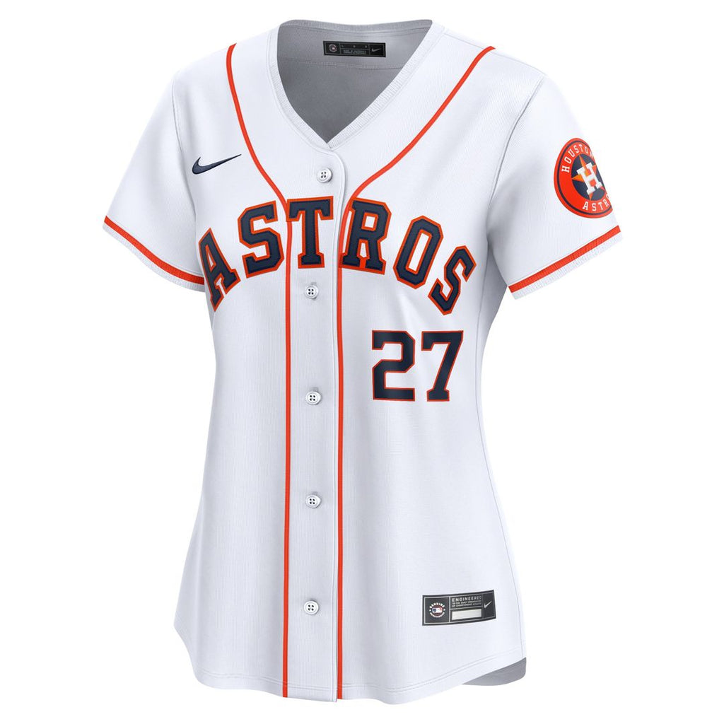 Houston Astros Jose Altuve Nike Women's Home Limited Player Jersey - White