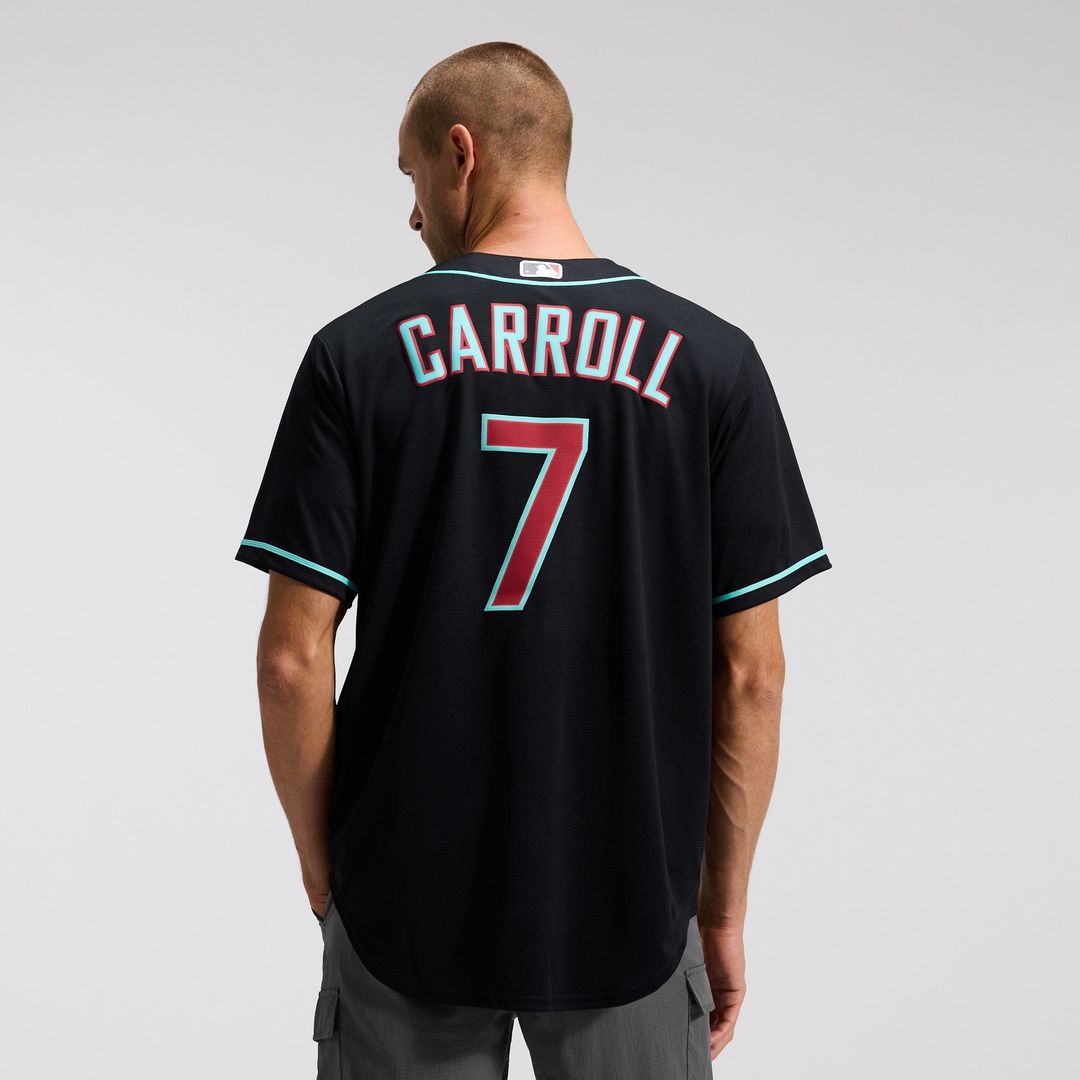 Arizona Diamondbacks Corbin Carroll Nike Alternate Replica Jersey - Black
