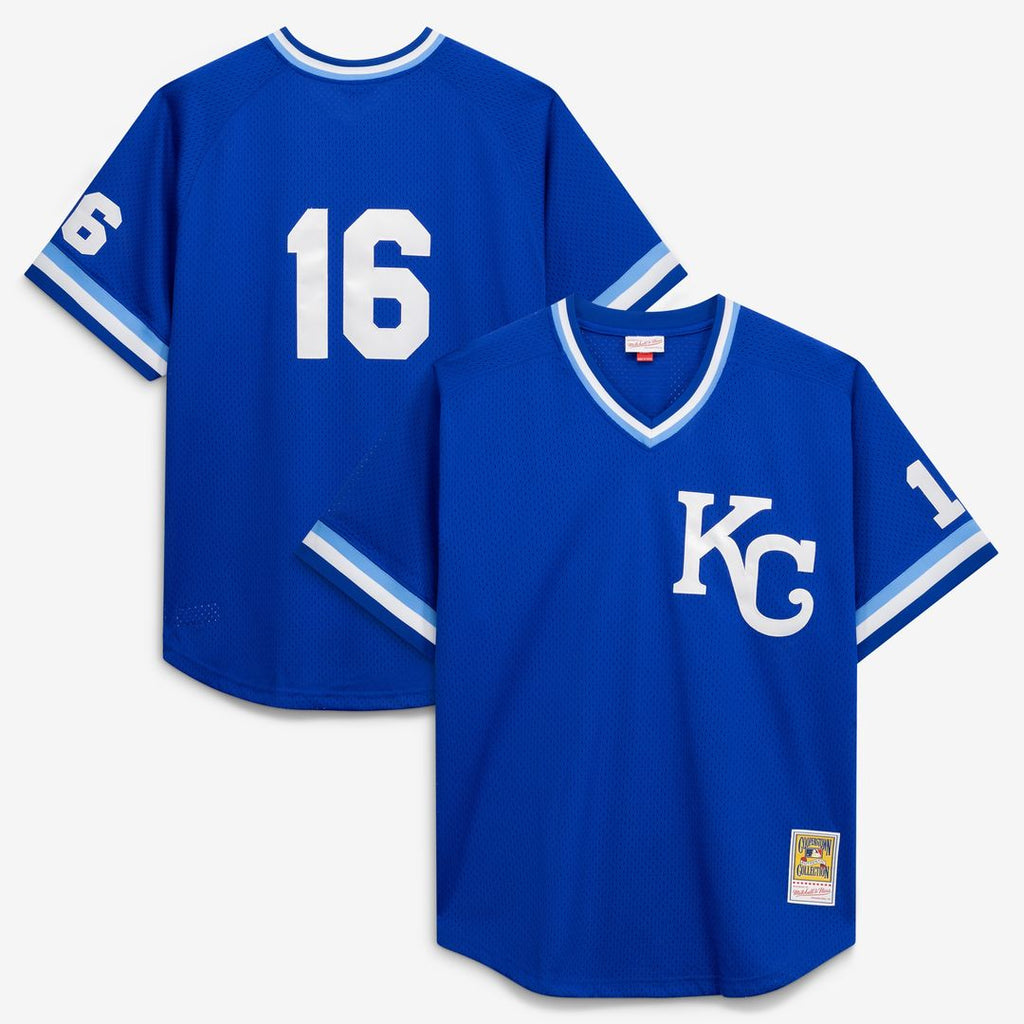 Kansas City Royals Bo Jackson Mitchell & Ness Cooperstown Big & Tall Mesh Batting Practice Jersey - Royal