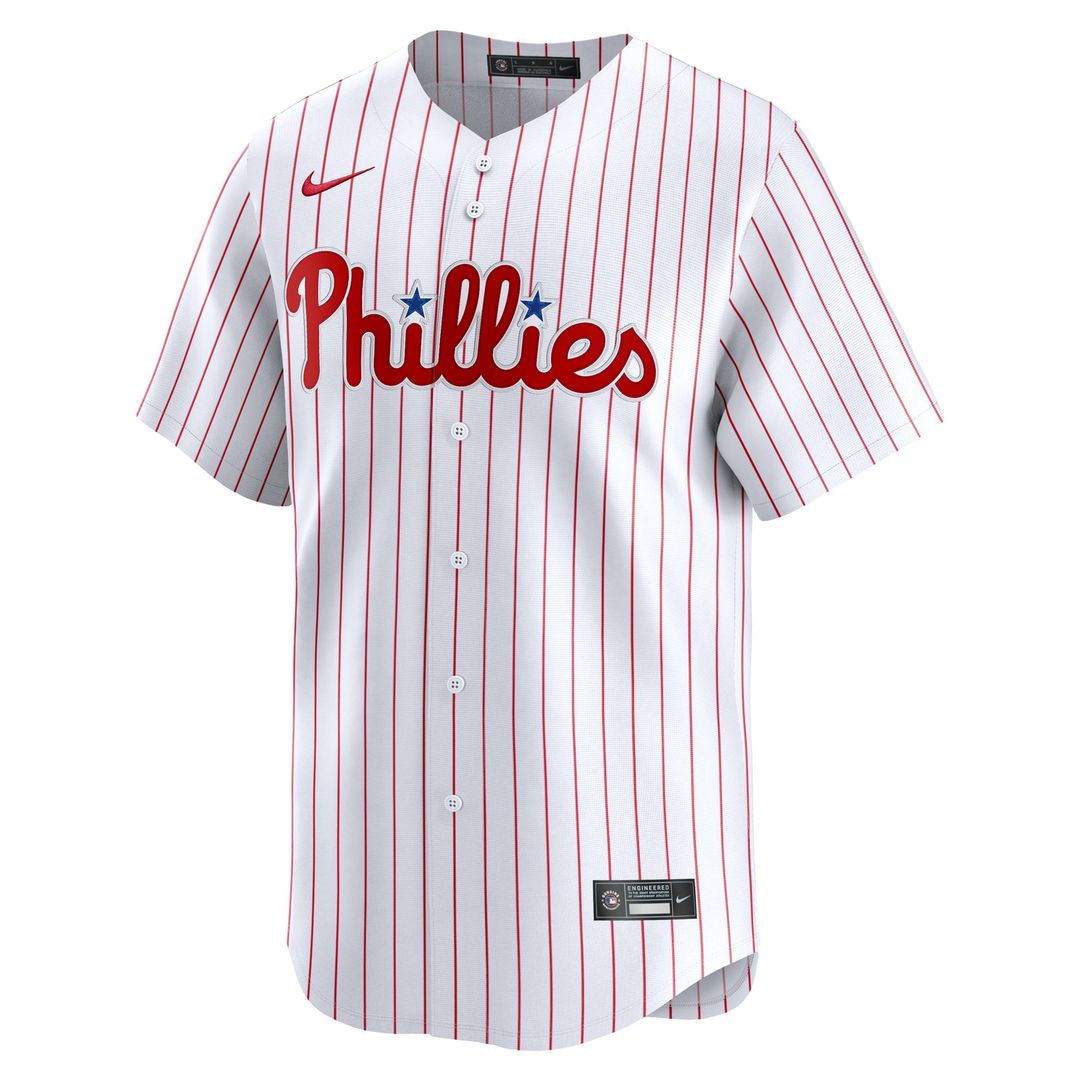 Philadelphia Phillies Nike Home Limited Pick - A - Player Retired Roster Jersey - White