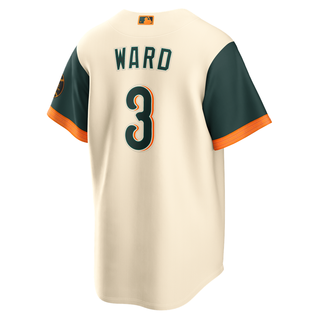 Baltimore Orioles Taylor Ward Nike 2026 City Connect Stadium Jersey - Cream