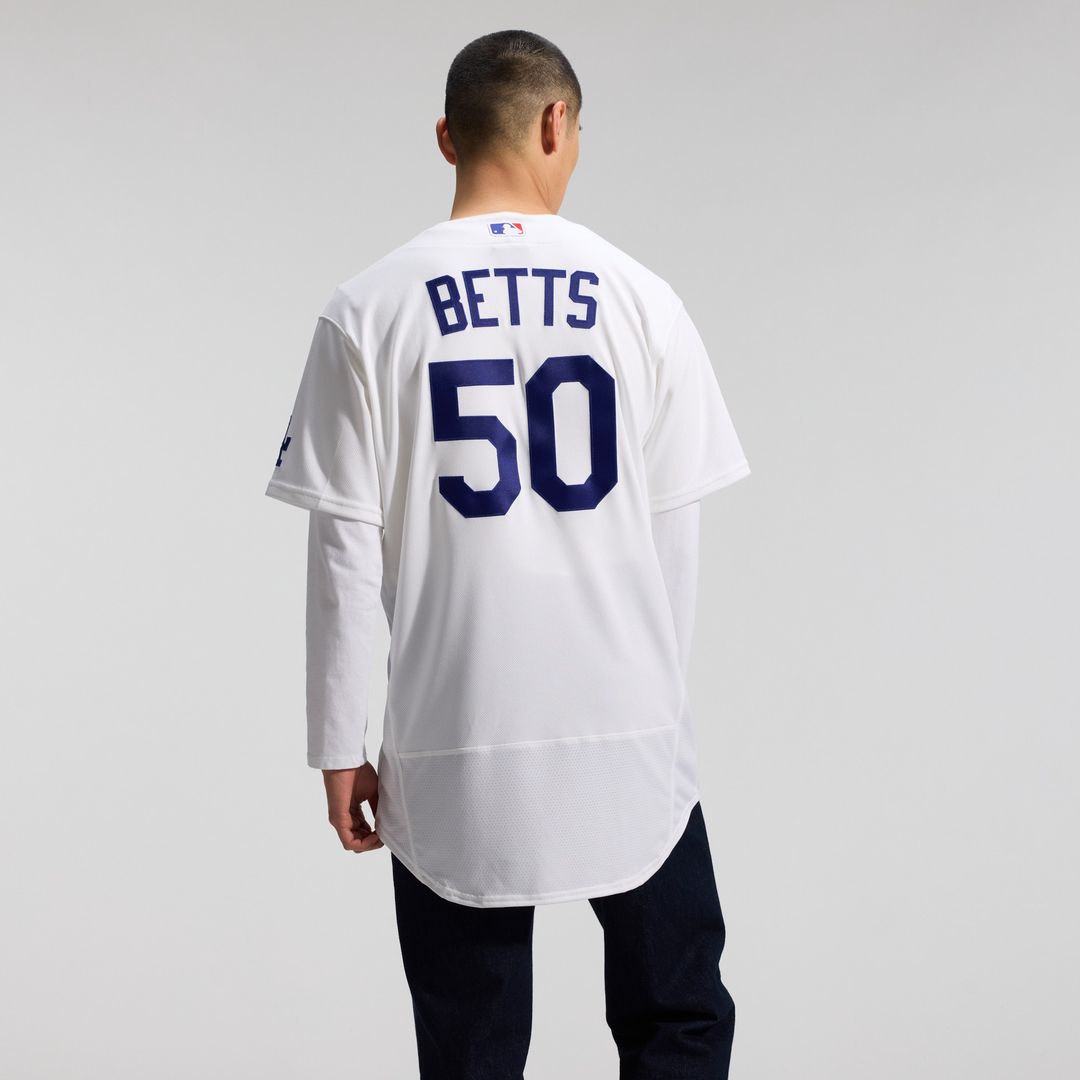 Los Angeles Dodgers Mookie Betts Nike Home Authentic Jersey - White