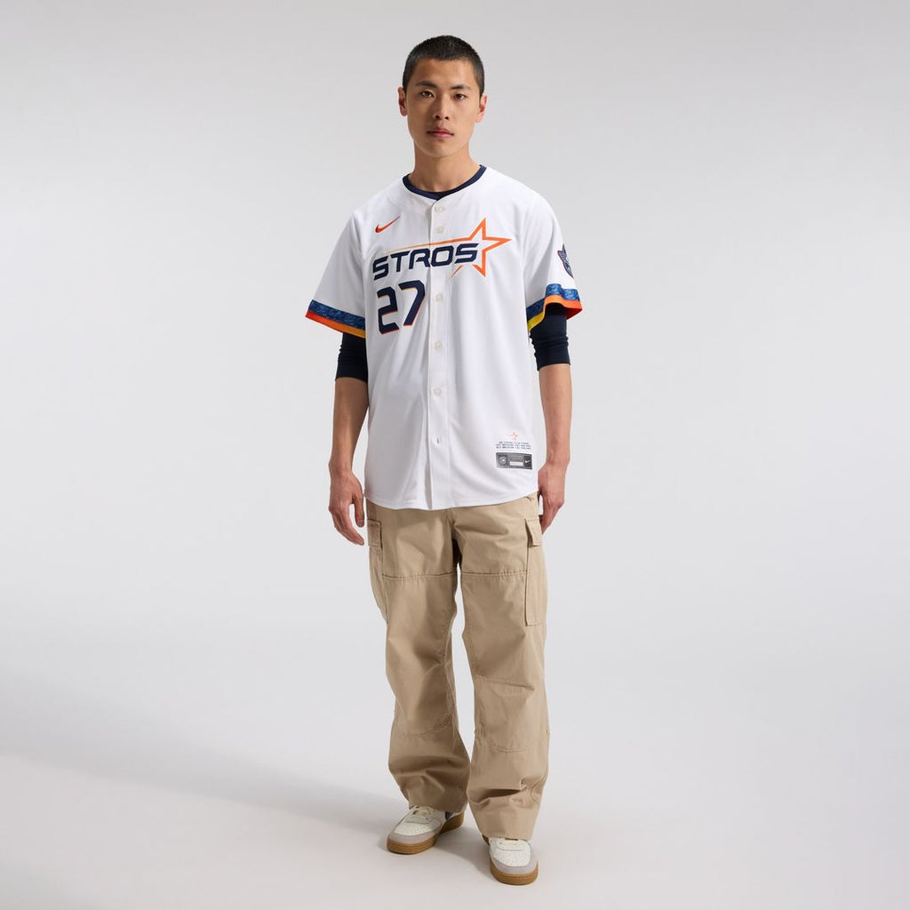Houston Astros Jose Altuve Nike 2025 City Connect Limited Player Jersey - White
