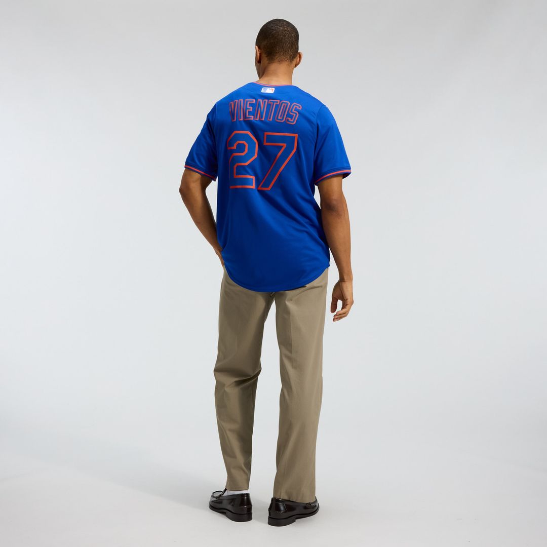 New York Mets Mark Vientos Nike All - Star Limited Jersey - Gray