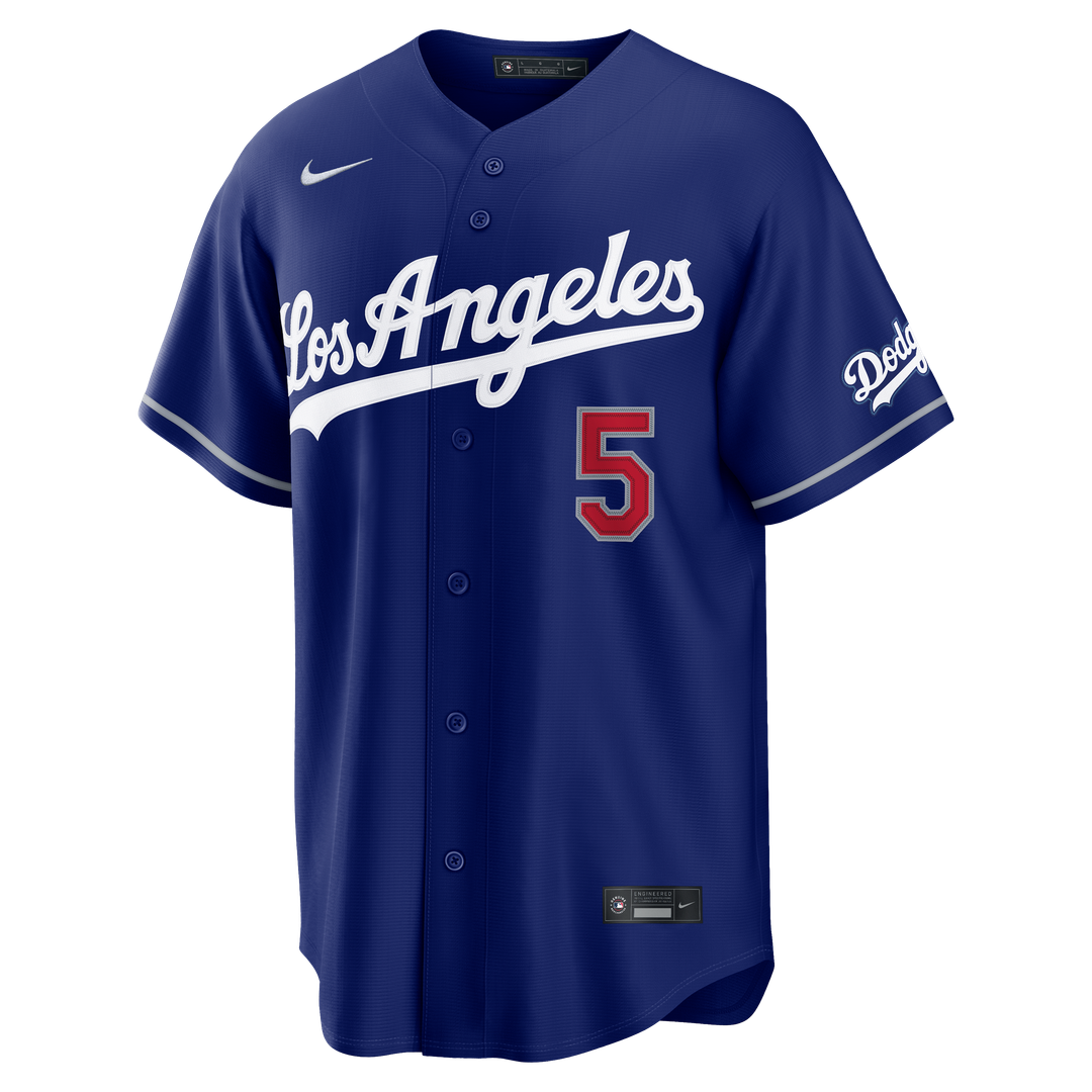 Los Angeles Dodgers Freddie Freeman Nike Alternate Stadium Jersey - Royal