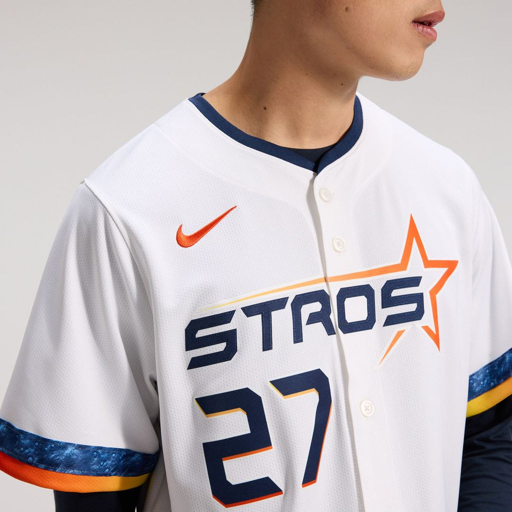 Houston Astros Jose Altuve Nike 2025 City Connect Limited Player Jersey - White