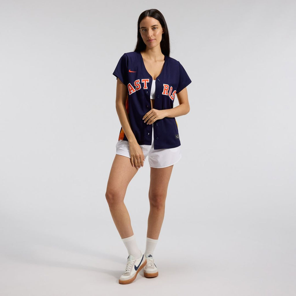 Houston Astros Jose Altuve Nike Women's Alternate Replica Player Jersey - Navy