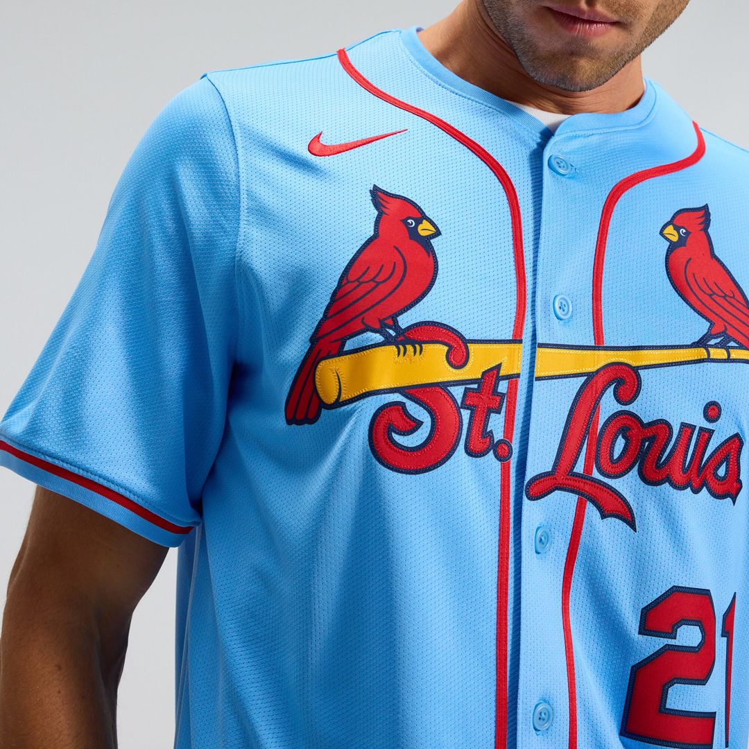 St. Louis Cardinals Lars Nootbaar Nike Alternate Limited Jersey - Light Blue