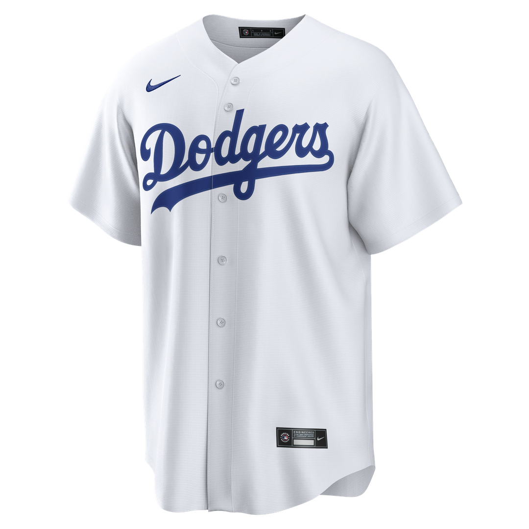 Los Angeles Dodgers Nike Home Replica Custom Jersey - White