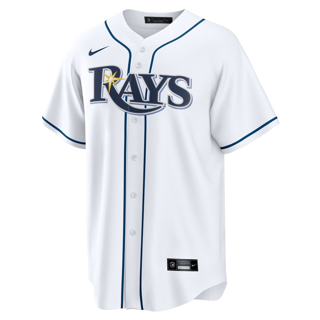 Tampa Bay Rays Yandy Díaz Nike Home Replica Jersey - White