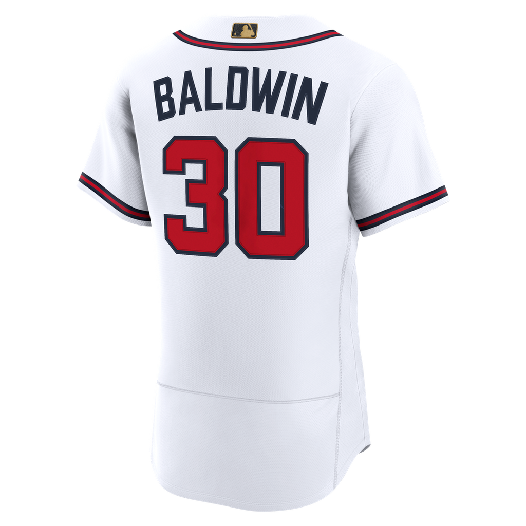 Atlanta Braves Drake Baldwin Nike Alternate MLB Awards Authentic Jersey - Navy