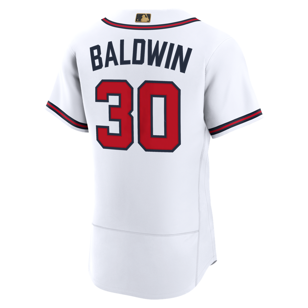 Atlanta Braves Drake Baldwin Nike Alternate MLB Awards Authentic Jersey - Navy