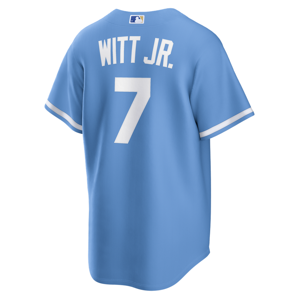 Kansas City Royals Bobby Witt Jr. Nike Road Replica Jersey - Gray