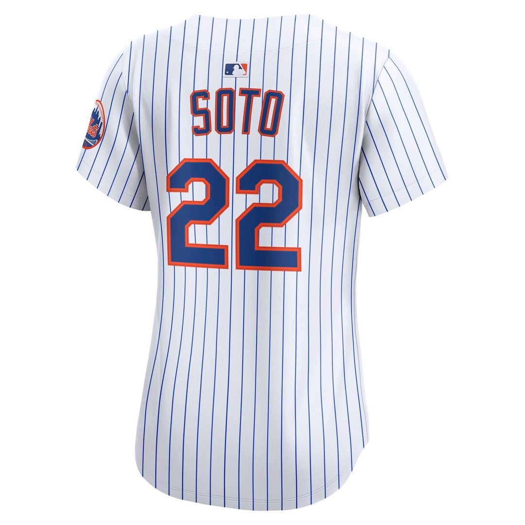 New York Mets Juan Soto Nike Women's Home Limited Jersey - White