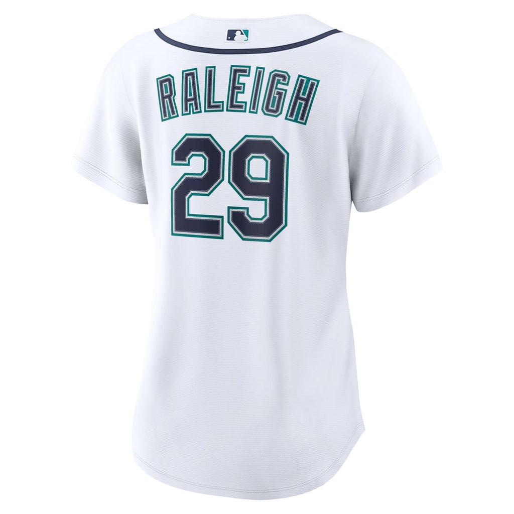 Seattle Mariners Cal Raleigh Nike Women's Home Replica Jersey - White
