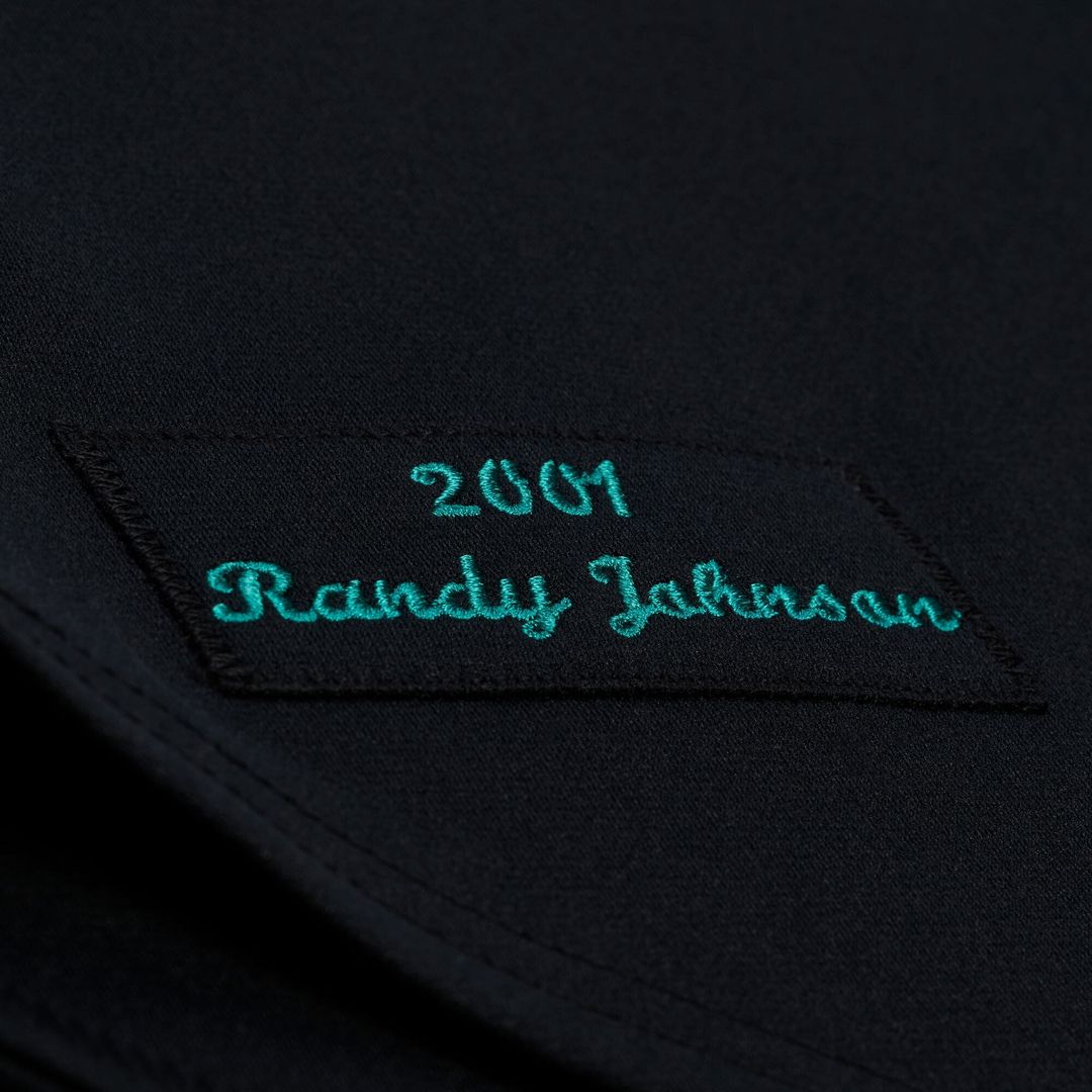 Arizona Diamondbacks Randy Johnson Mitchell & Ness 2001 Authentic Jersey - Black