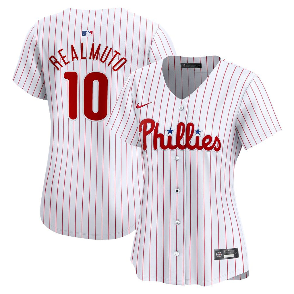 Philadelphia Phillies J.T. Realmuto Nike Women's Home Limited Player Jersey - White