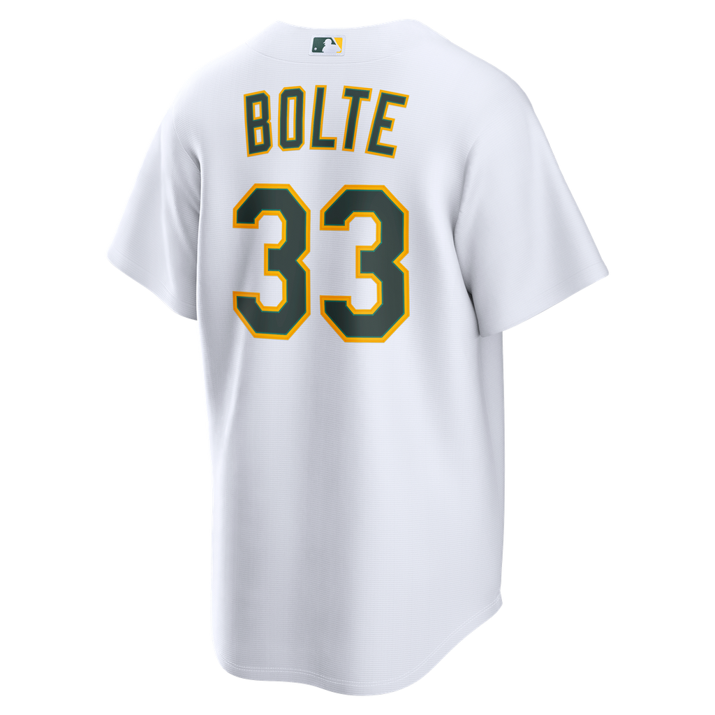 Athletics Henry Bolte Nike Home Replica Jersey - White
