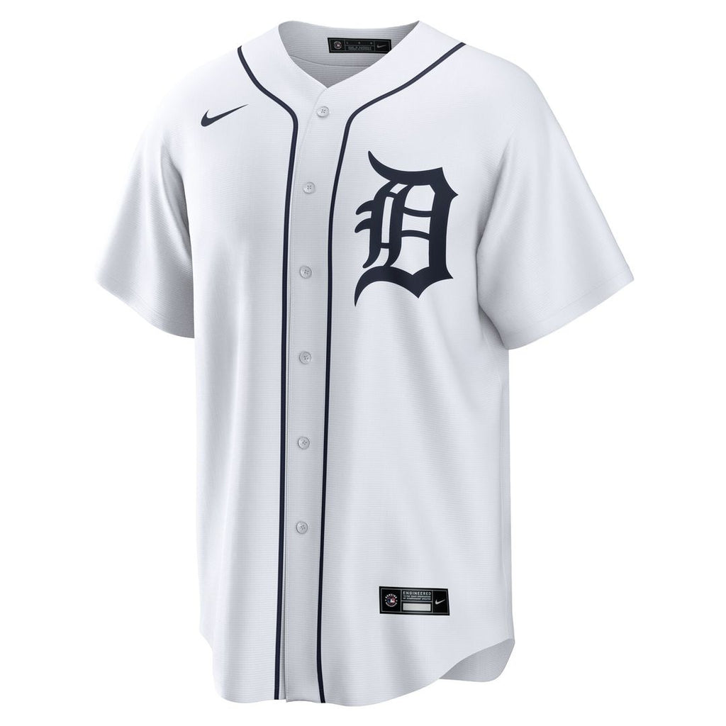 Detroit Tigers Casey Mize Nike Home Replica Jersey - White