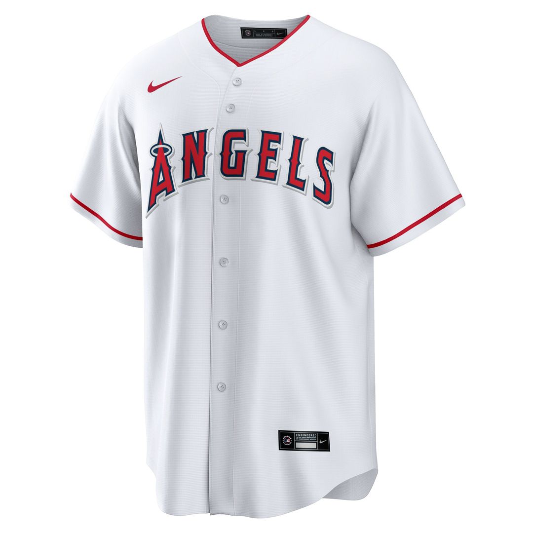 Los Angeles Angels Nolan Schanuel Nike Home Replica Jersey - White