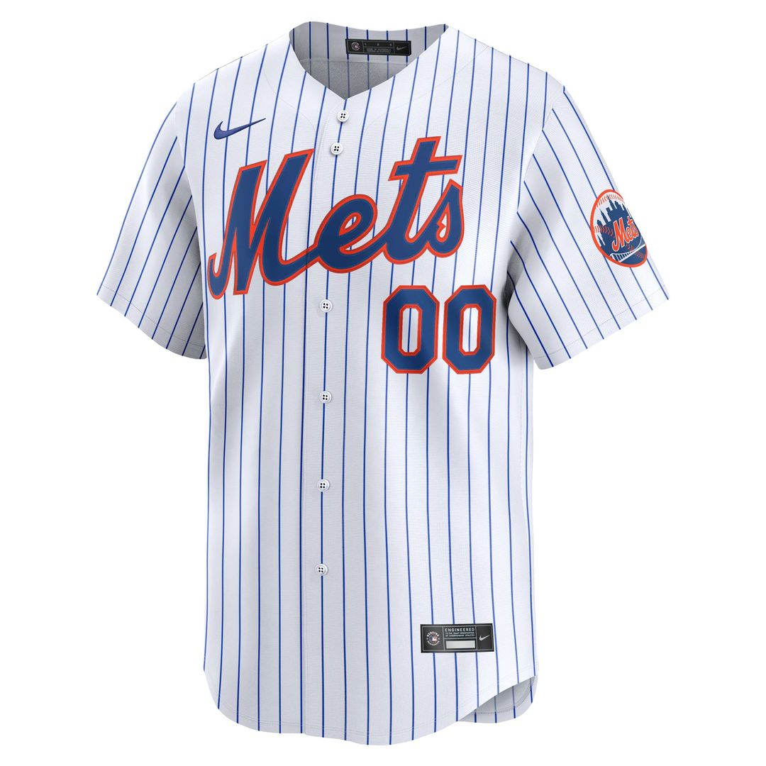 New York Mets Nike Home Limited Pick - A - Player Retired Roster Jersey - White