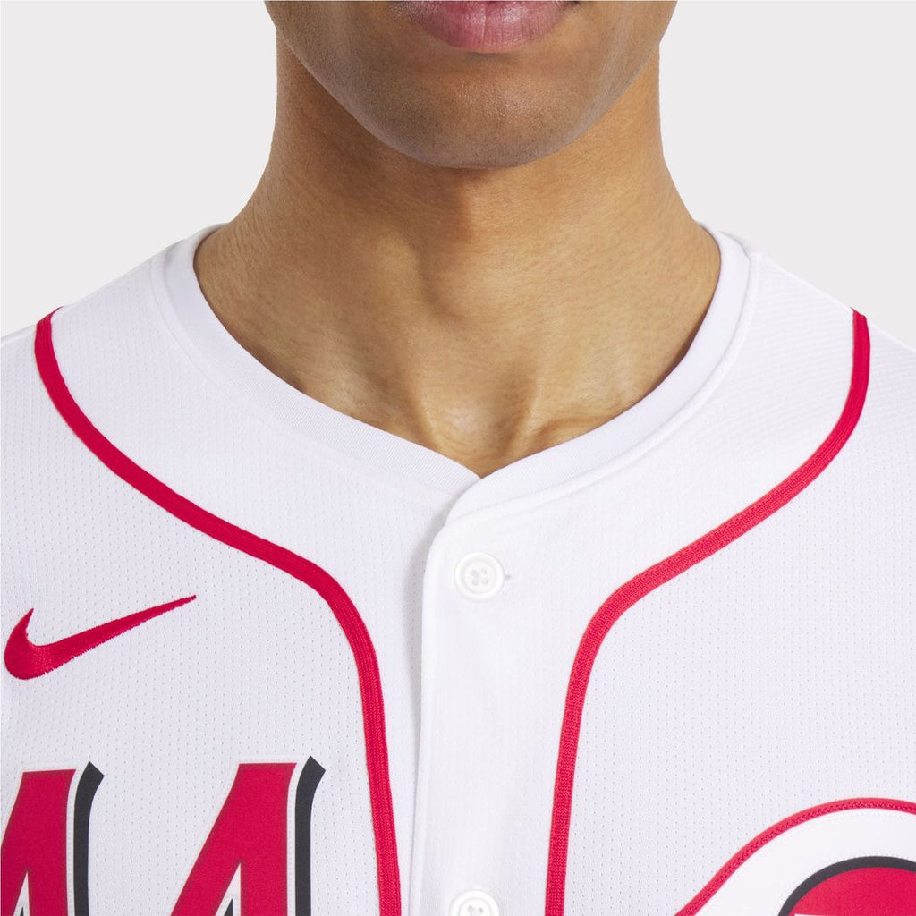 Cincinnati Reds Elly De La Cruz Nike Road Limited Player Jersey - Gray